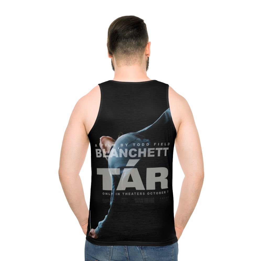 Cate Blanchett 'Tár' Movie Poster Unisex Tank Top - men back