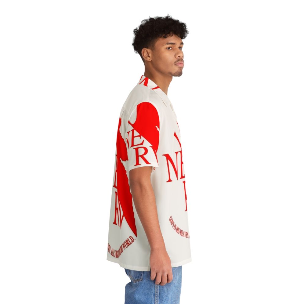 Nerv Logo Neon Genesis Evangelion Anime Hawaiian Shirt - People Pight