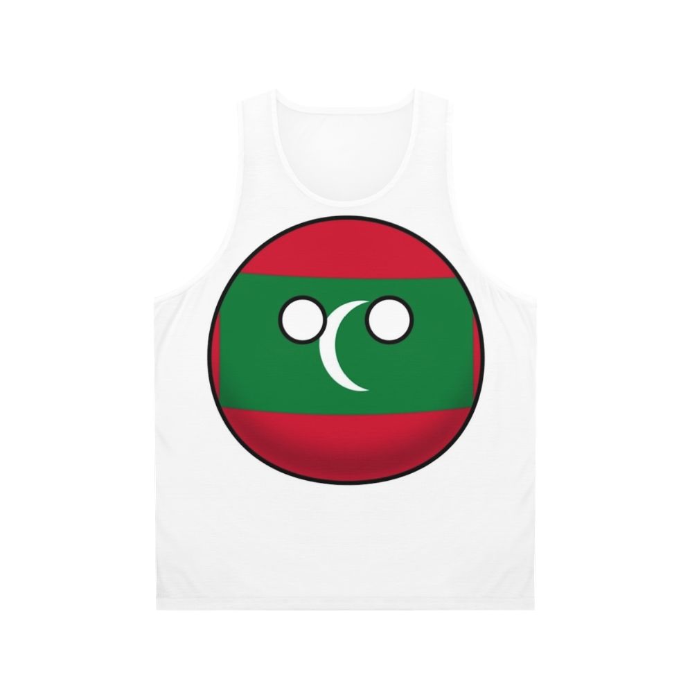 Maldives Countryball Unisex Tank Top