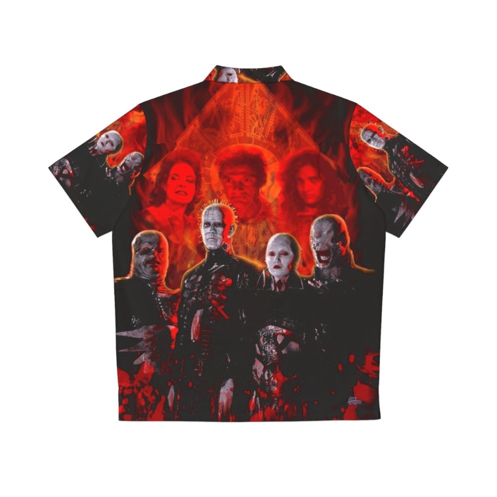 Cenobites Pinhead Hawaiian Shirt - Horror Movie Themed - Back