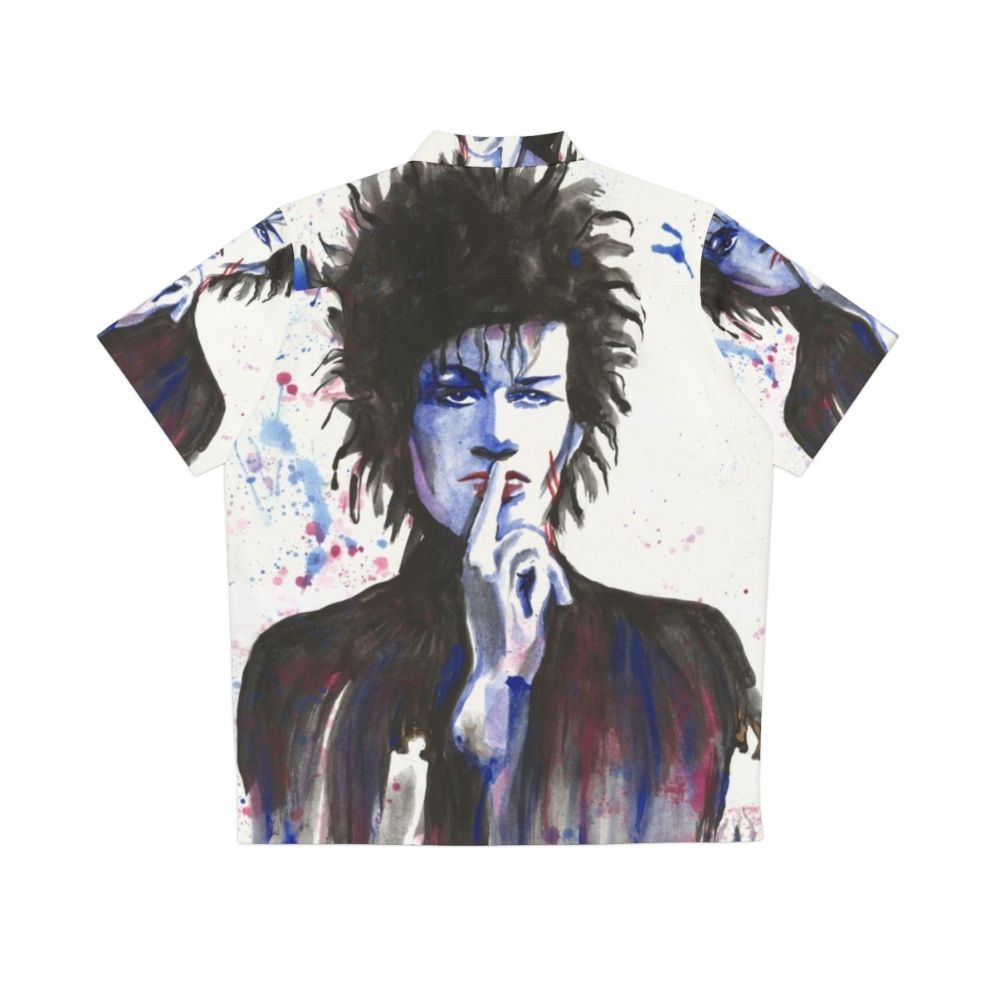 Daniel Ash Watercolor Hawaiian Shirt - Back