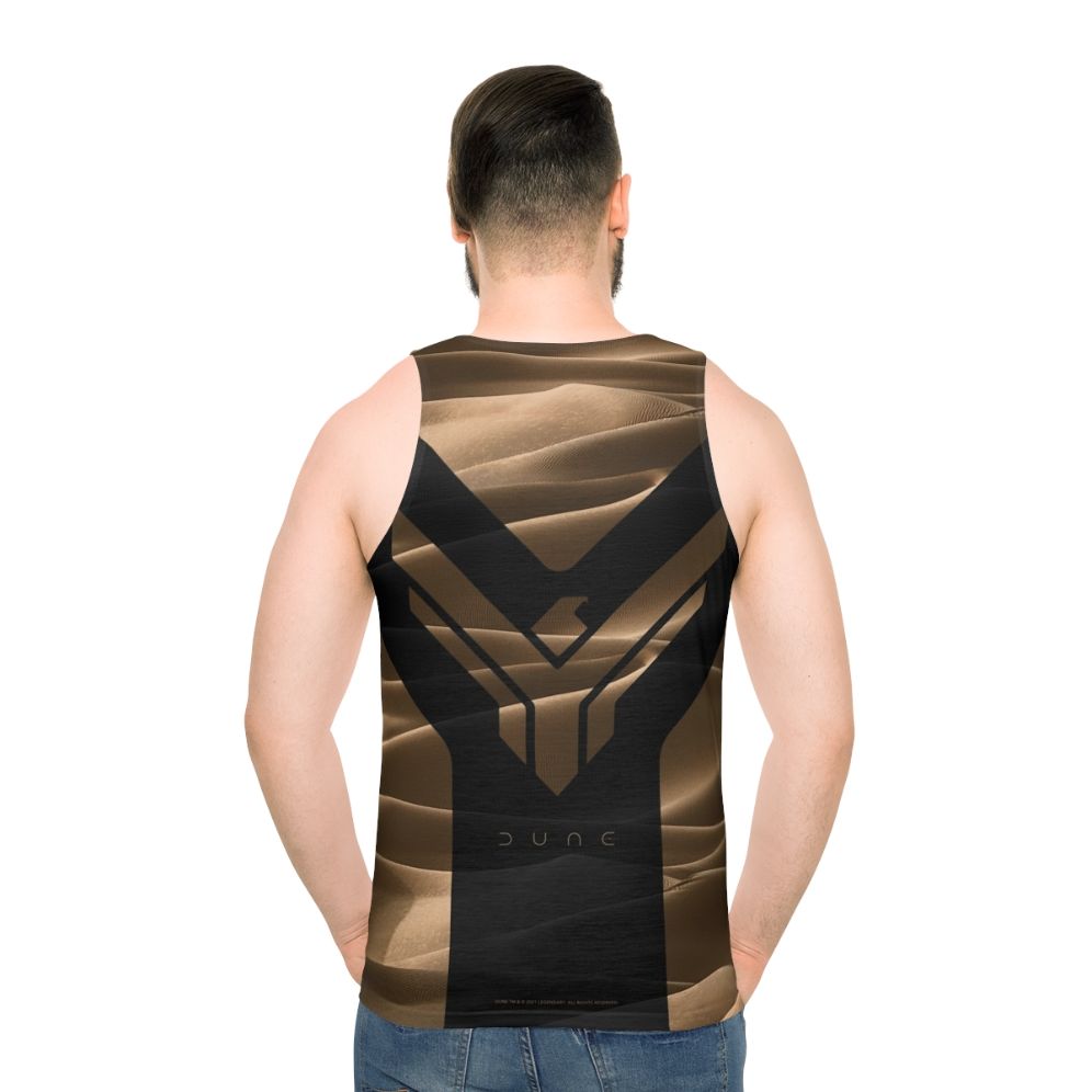 Dune Atreides Unisex AOP Tank Top - men back