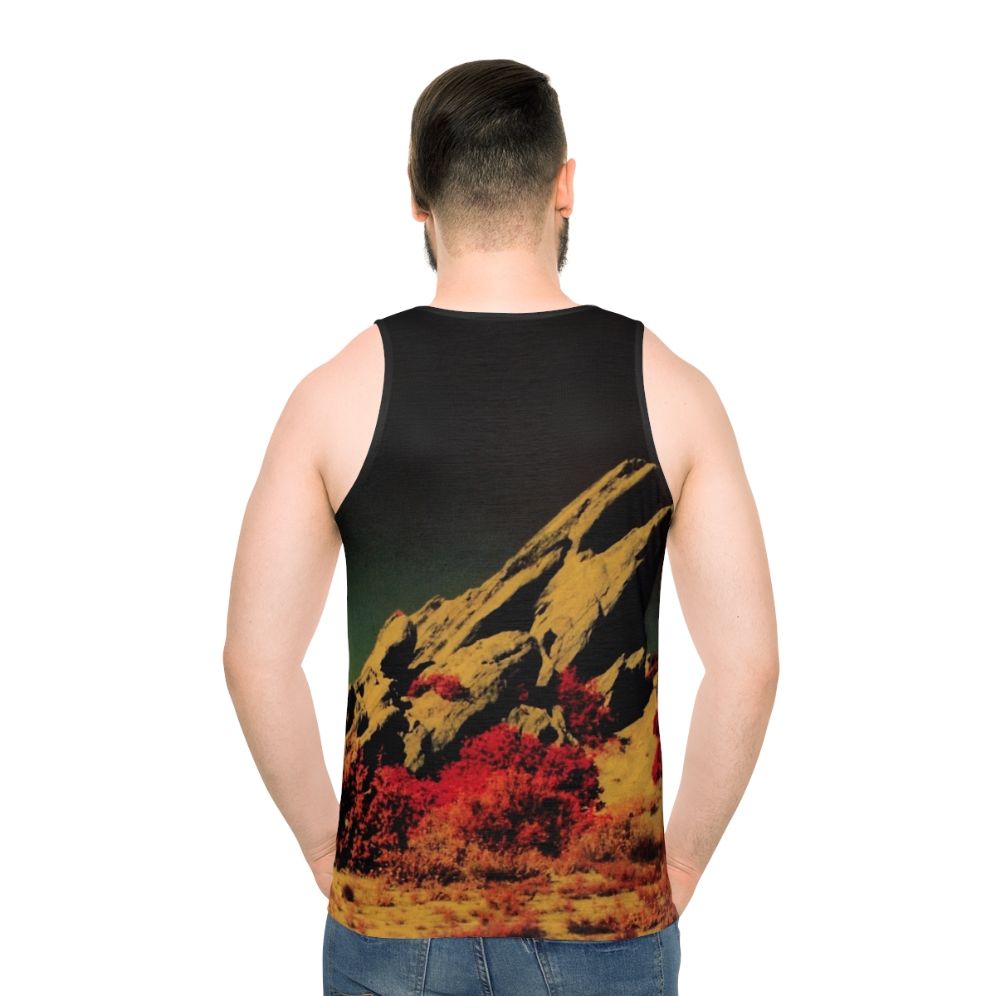 Dark Continent Album Cover Unisex Tank Top - men back