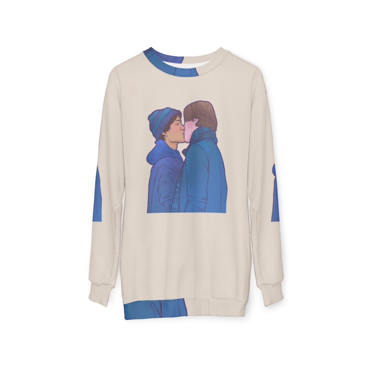 Young Royals Wilhelm and Simon Netflix Sweatshirt - hanging