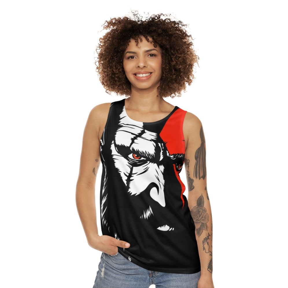 God of War Kratos Unisex Tank Top - women