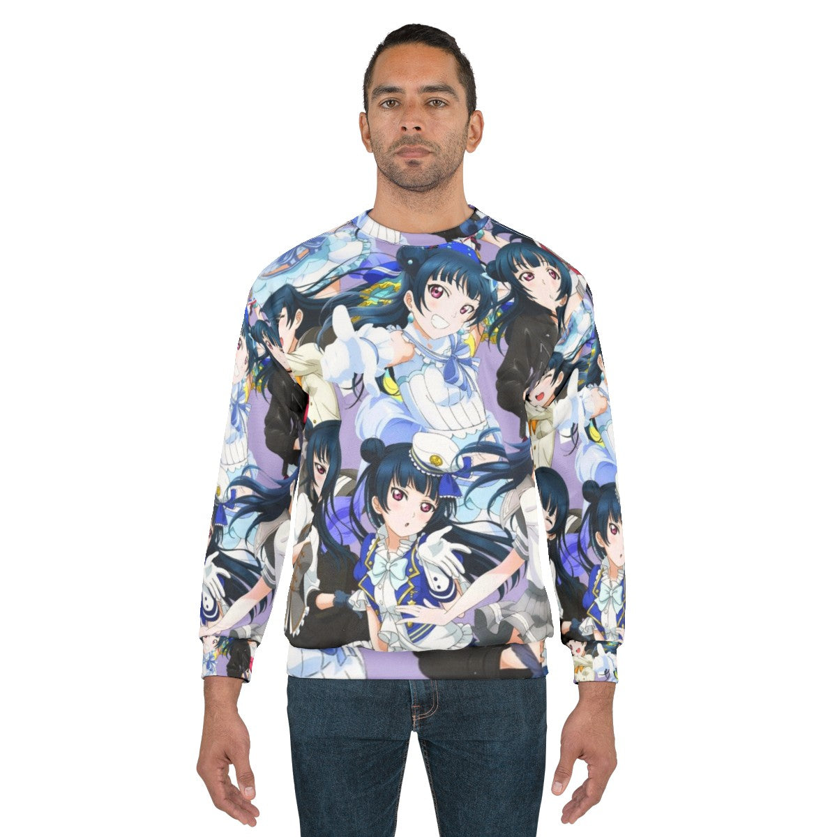 Yohane Everywhere Sweatshirt - Love Live! Sunshine!! Anime Merchandise - men