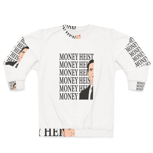 Berlin Typography Money Heist Netflix Series Sweatshirt