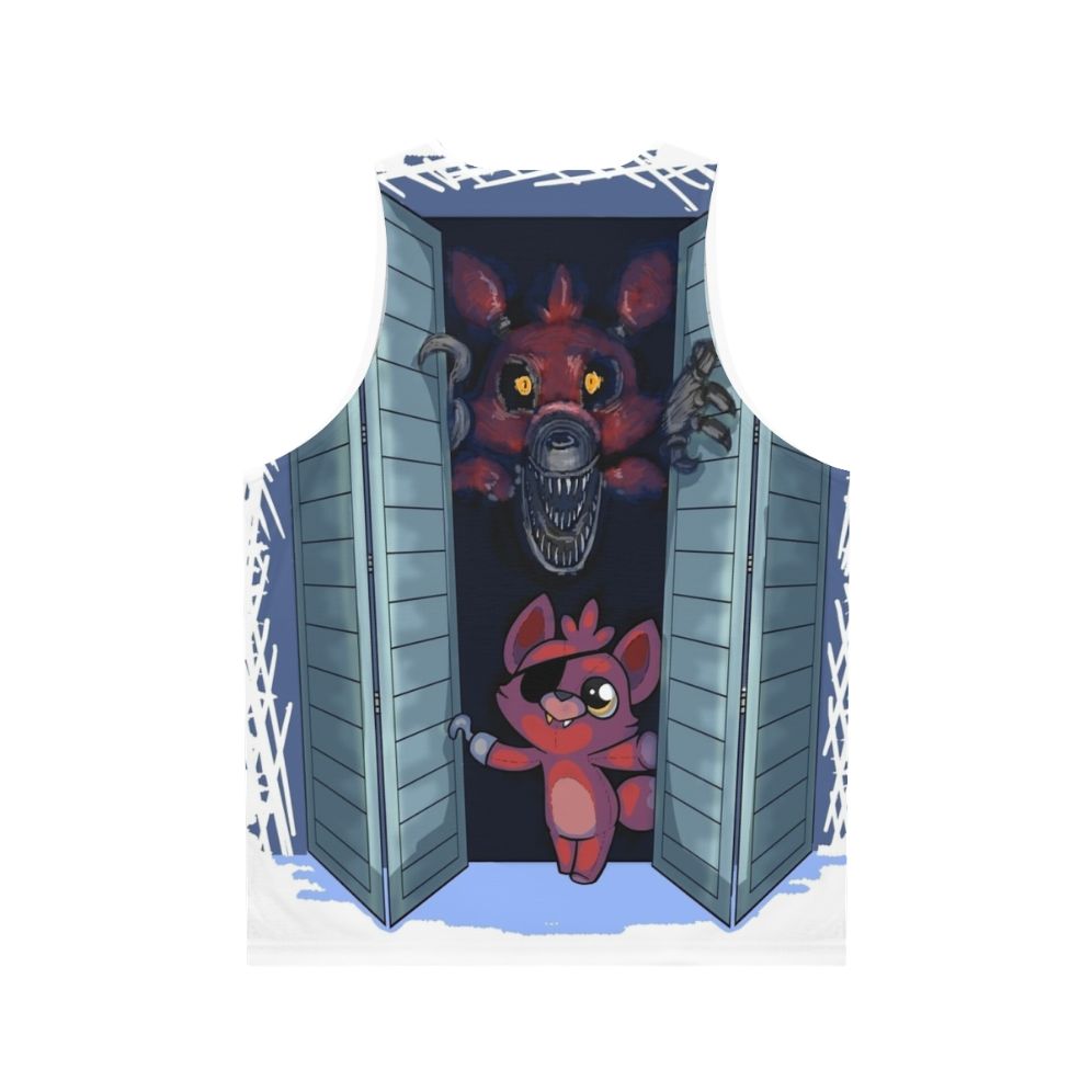 FNAF Foxy Unisex Tank Top - Back