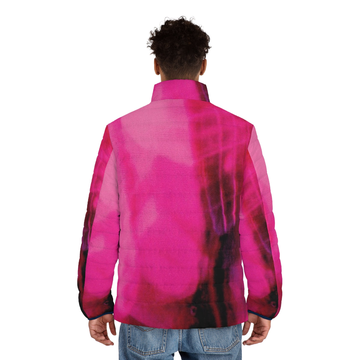 Loveless Puffer Jacket featuring iconic shoegaze inspired design - men back