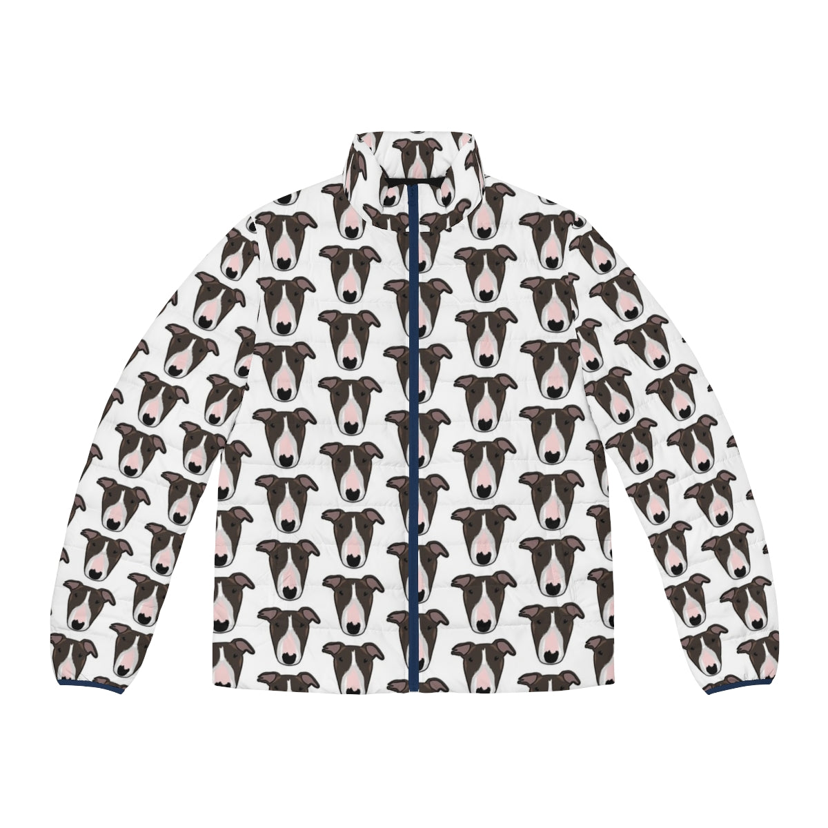 Toreigh Puffer Jacket with English Bull Terrier design