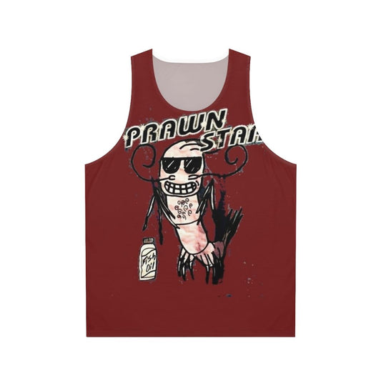 Prawn star unisex horror tank top