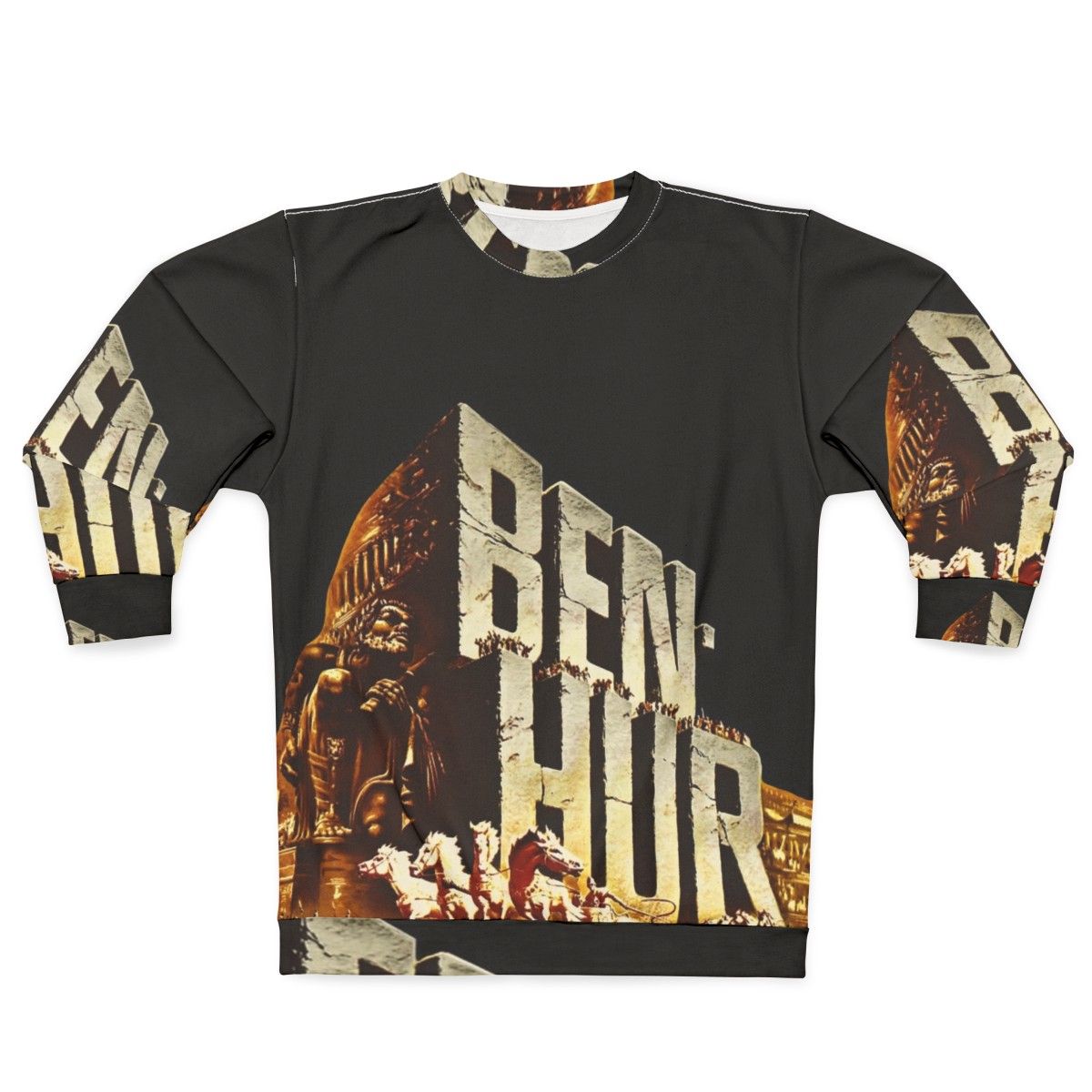 Ben Hur Vintage Sweatshirt featuring classic movie character design