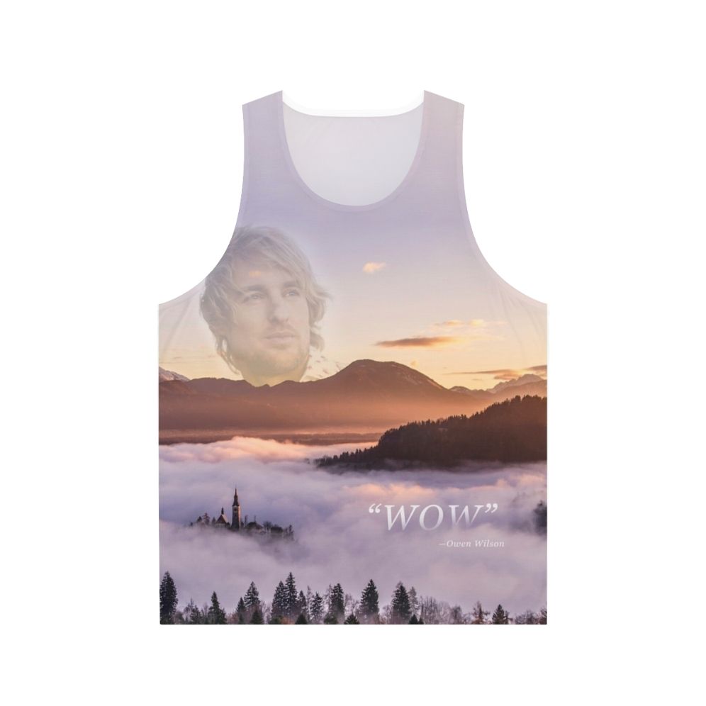 Wow! Owen Wilson Inspired Unisex Tank Top