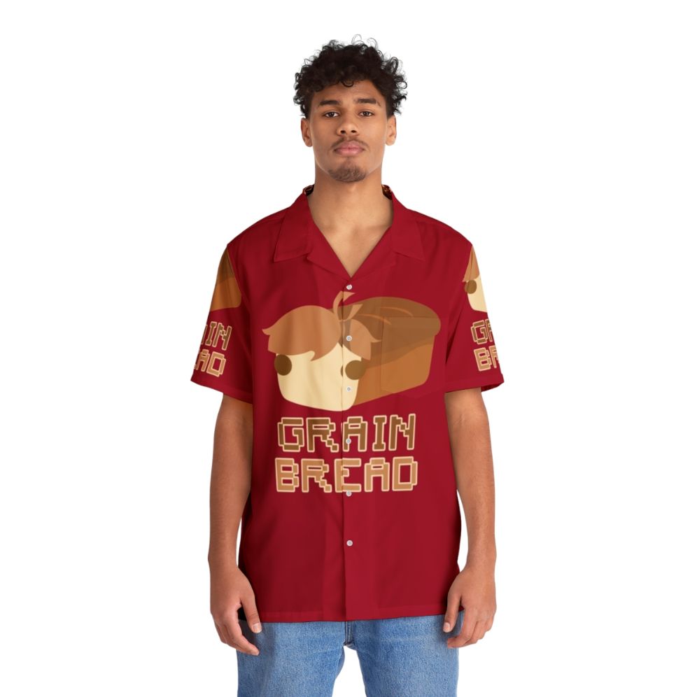 Grain Bread Hawaiian Shirt featuring Grian from Hermitcraft Season 7 - People Front