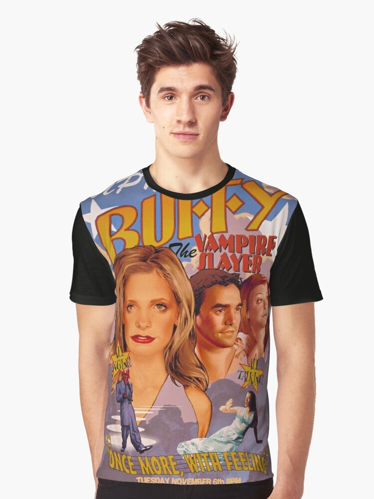 Buffy the Vampire Slayer "Once More With Feeling" Vintage Graphic T-Shirt - Men