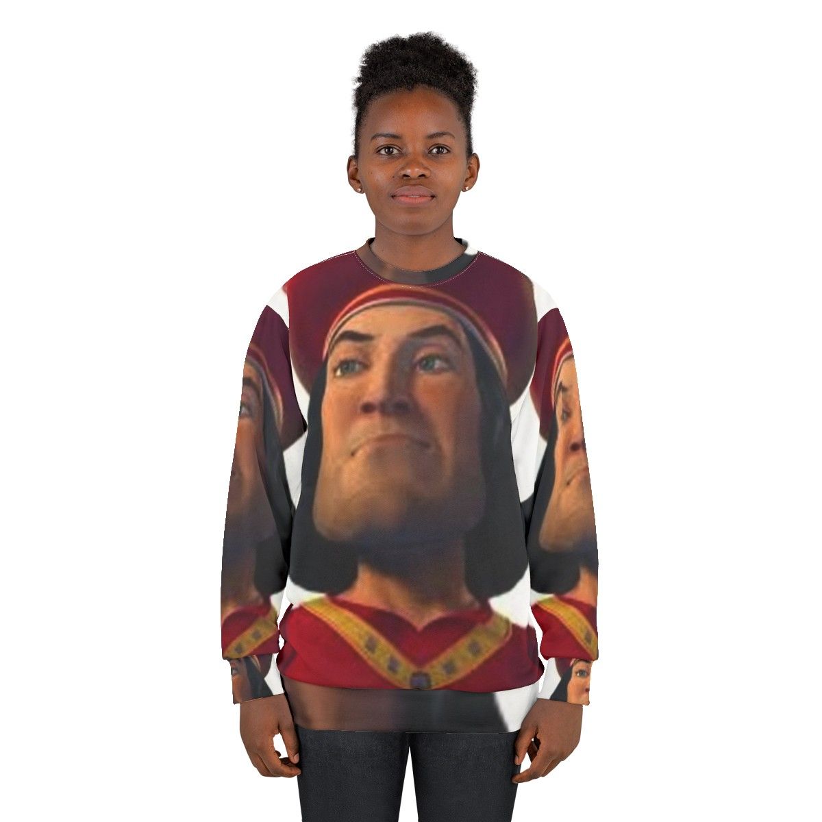 Lord Farquaad Meme Sweatshirt - women