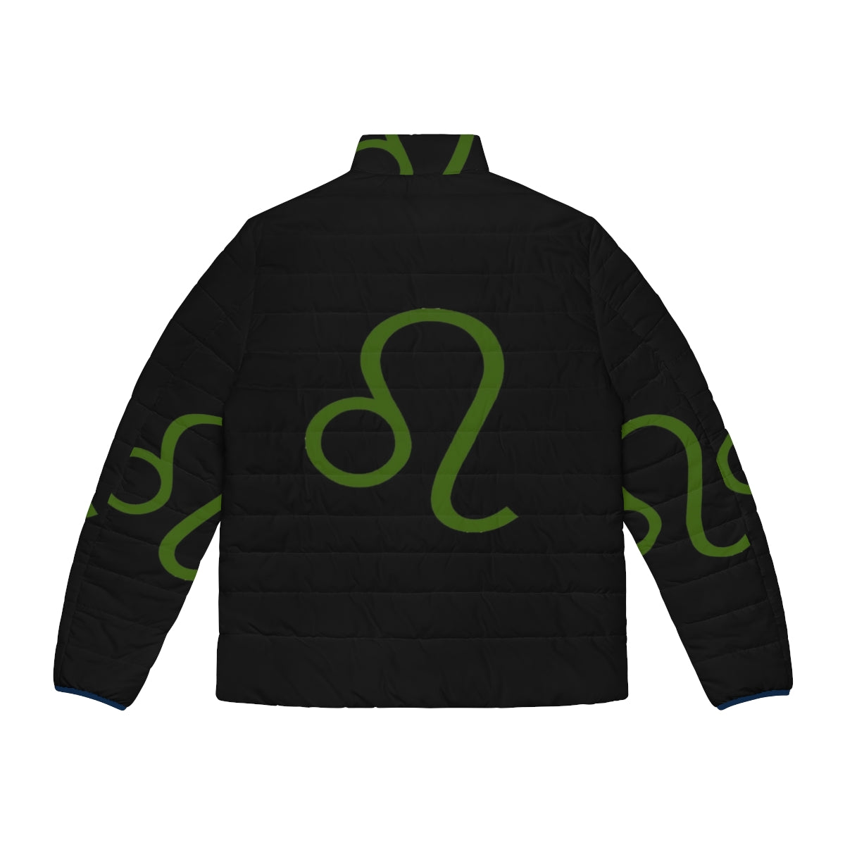 Nepeta Leijon inspired puffer jacket with zodiac symbol and cat design - Back