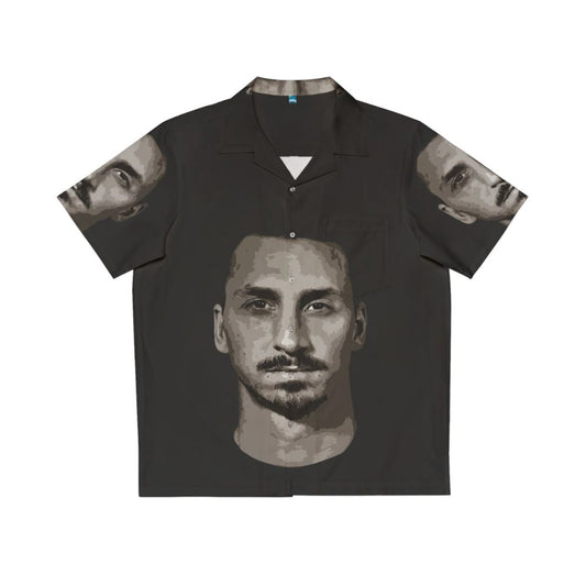 Zlatan Ibrahimović Hawaiian Shirt with Sketch Design