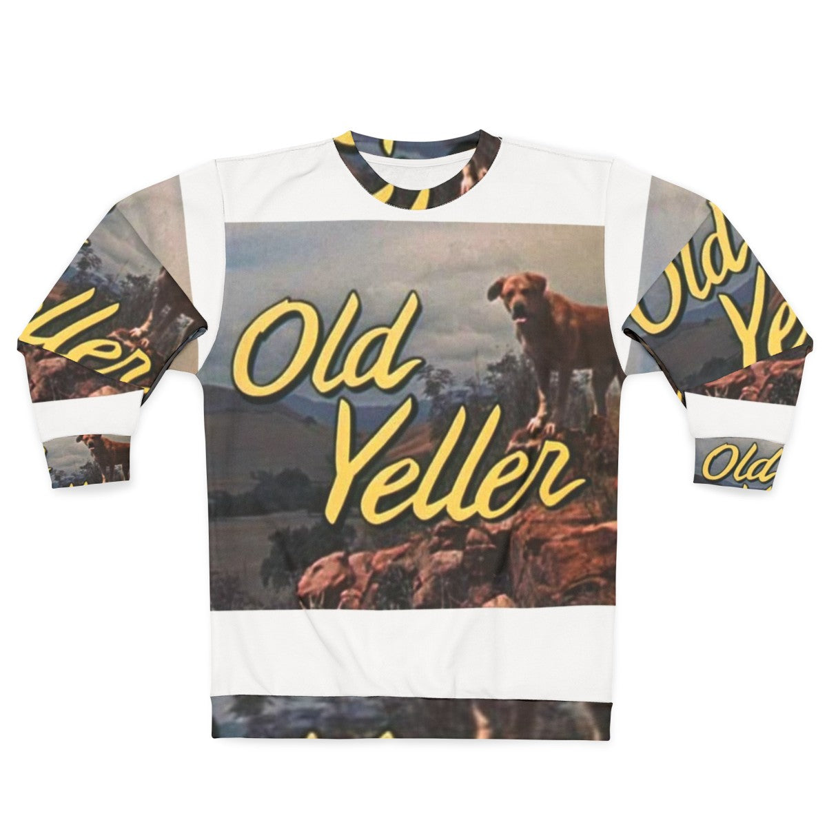 Old Yeller Sweatshirt with Filthy Frank Inspired Design