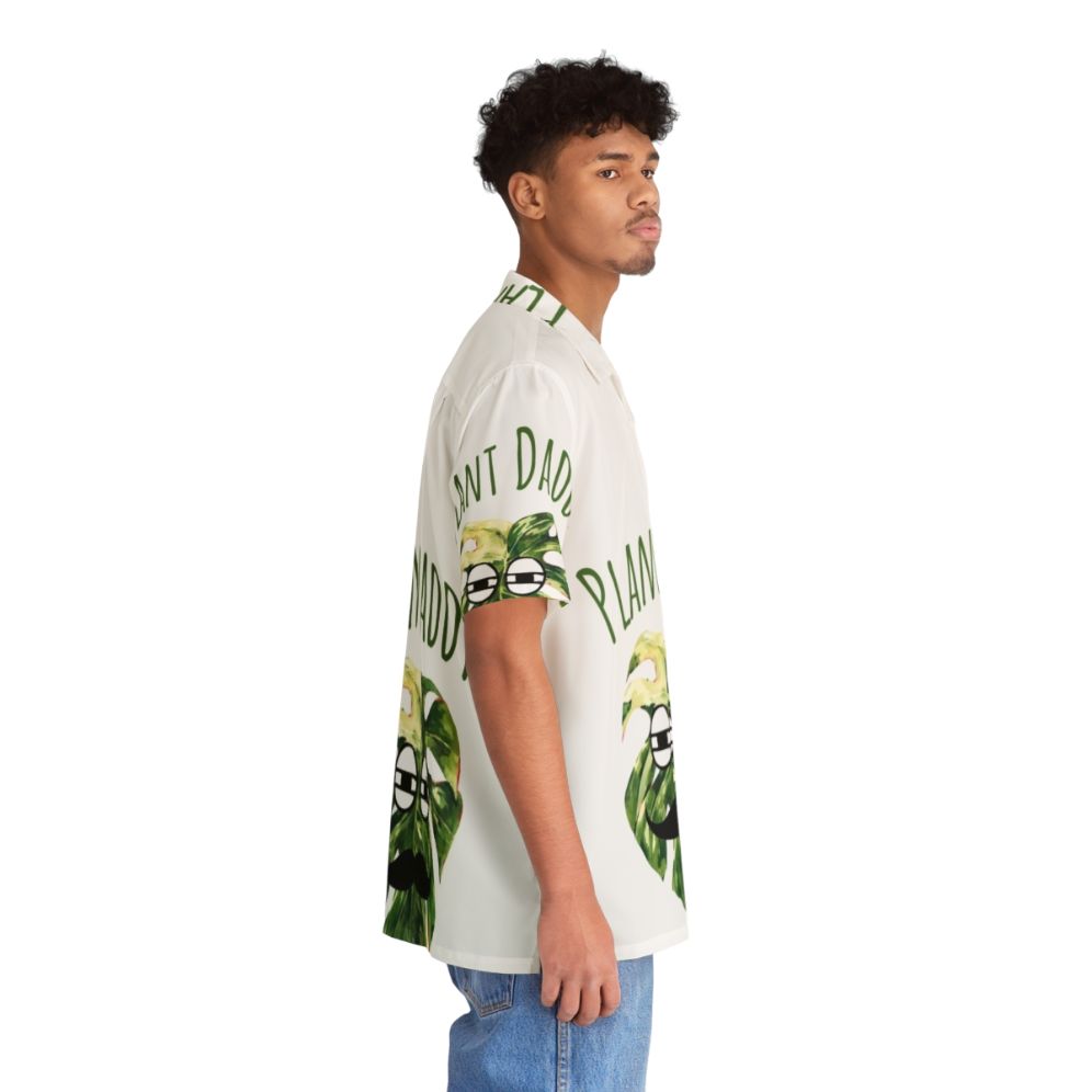 Best Plant Daddy Hawaiian Shirt featuring Monstera Variegata - People Pight