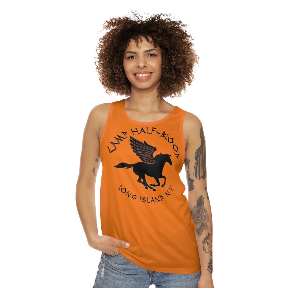 Camp Half Blood Greek Mythology Demigod Unisex Tank Top - women