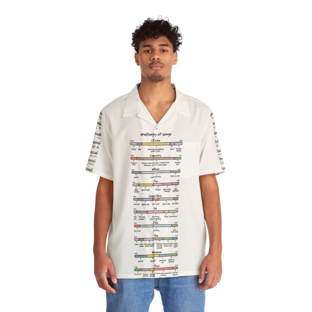 Anatomy of Songs Composite Hawaiian Shirt for Music Lovers - Lifestyle