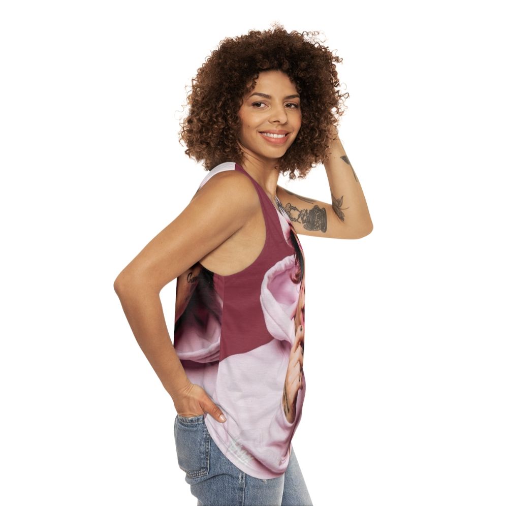 Lil Xan Unisex Rapper Tank Top - women side