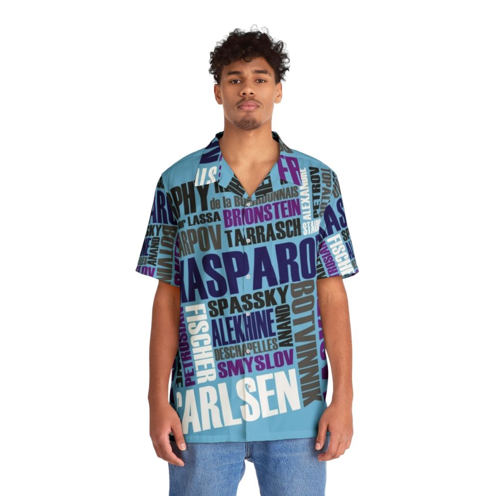 Chess Champions Hawaiian Shirt Design - People Front