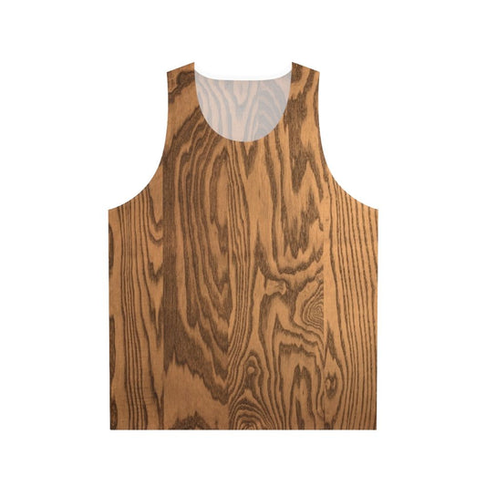 Wood Grain Unisex Tank Top