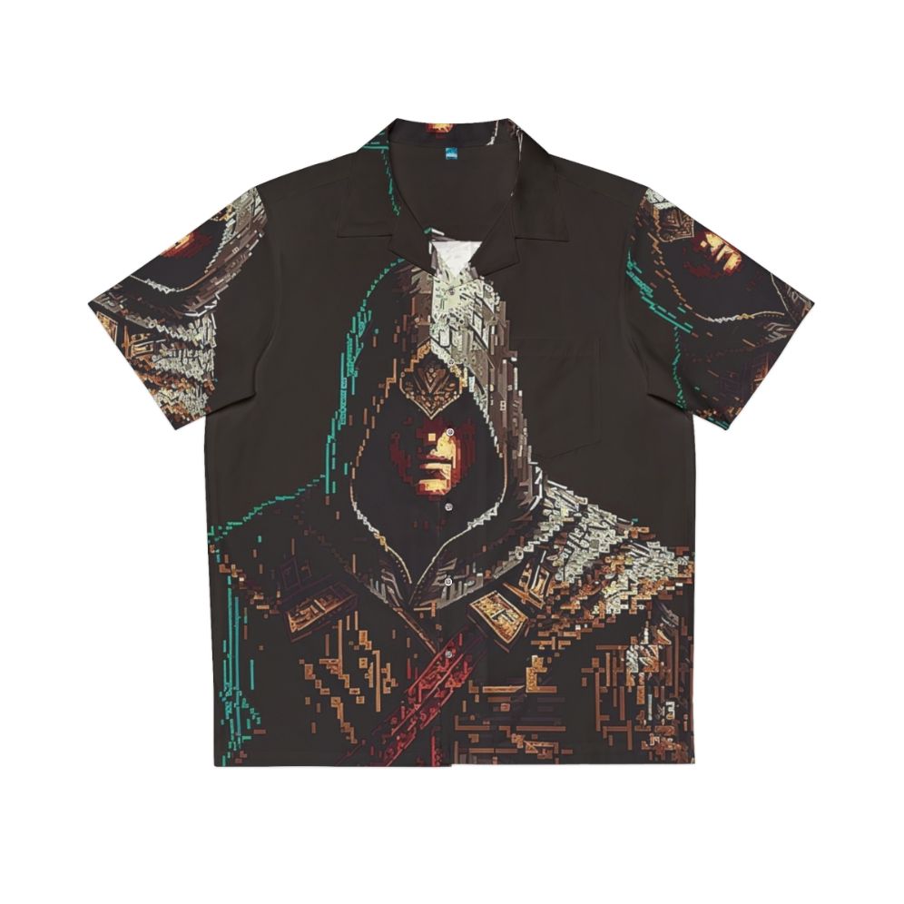 Pixel Assassins Creed Hawaiian Shirt