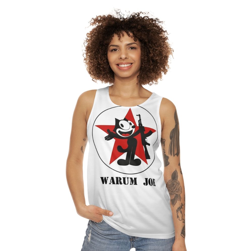 Warum Joe Unisex Punk Rock Tank Top - women