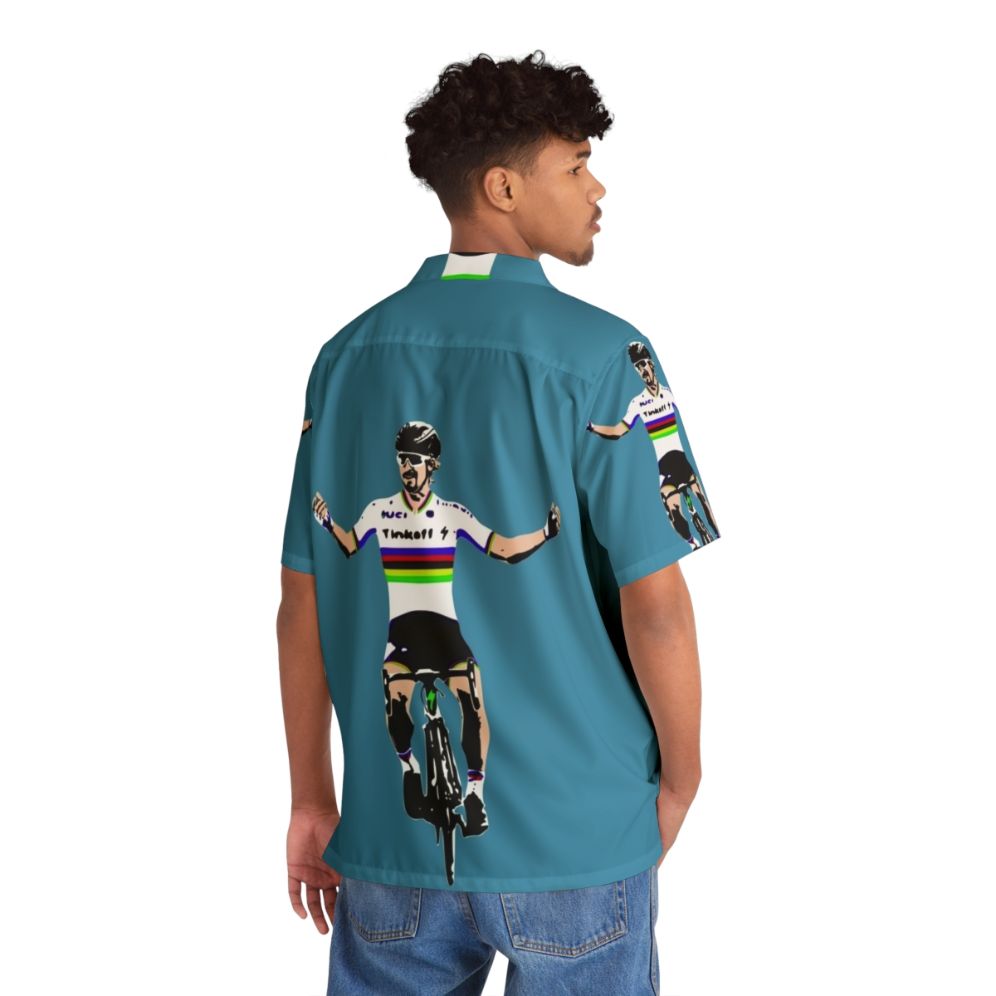 Peter Sagan Hawaiian Cycling Shirt - People Back