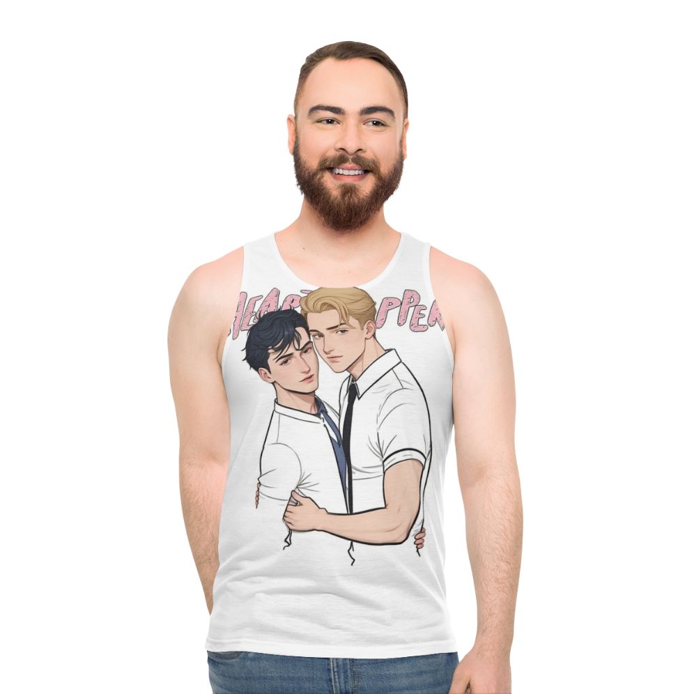 Heartstopper Nick and Charlie Unisex Tank Top - men