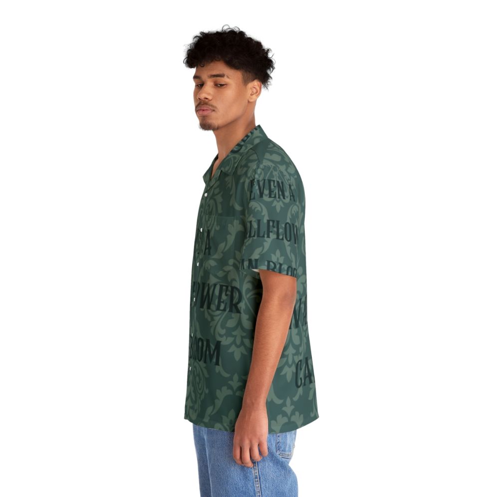 Bridgerton-inspired tropical Hawaiian shirt - People Left