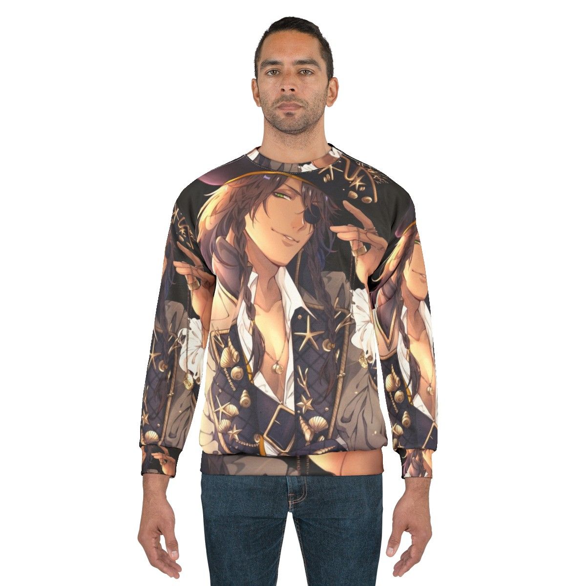 Leona Kinscholar Twisted Wonderland Anime Sweatshirt - men