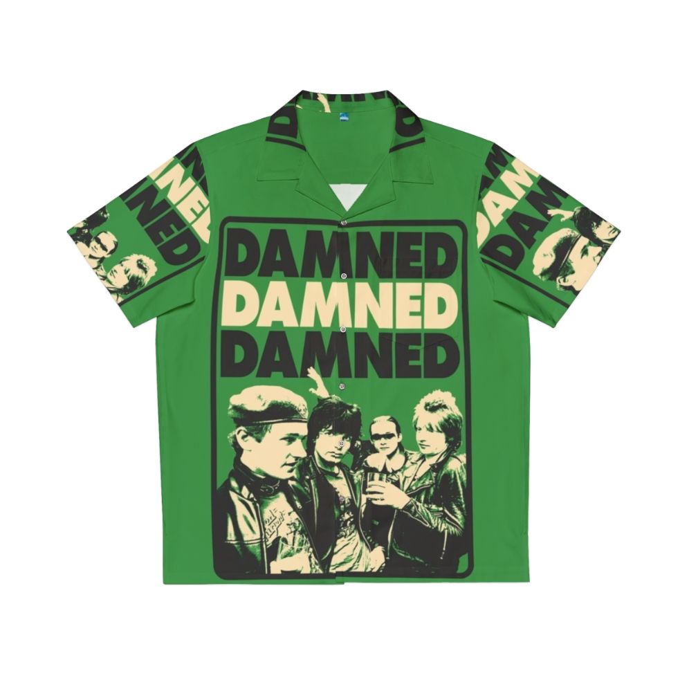 The Damned Hawaiian Shirt 2 - Punk Rock Inspired Hawaiian Shirt