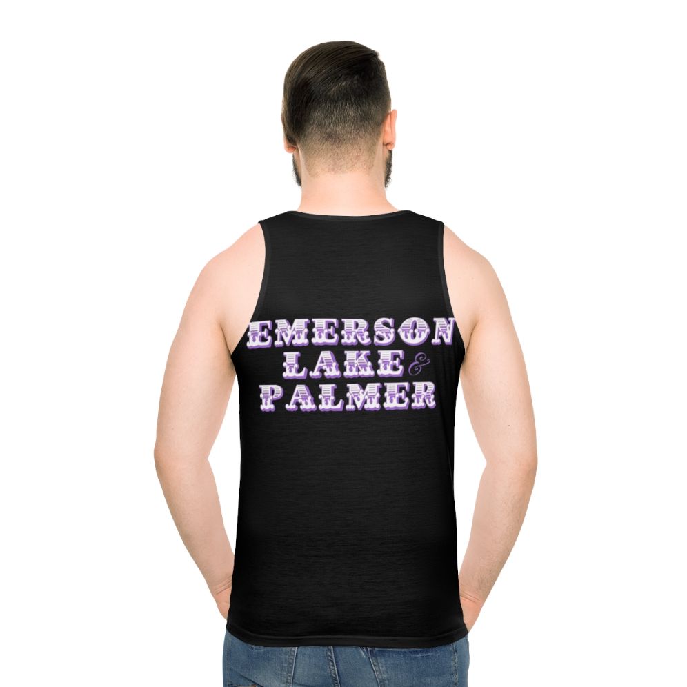 Emerson, Lake & Palmer Tribute Unisex Tank Top - men back