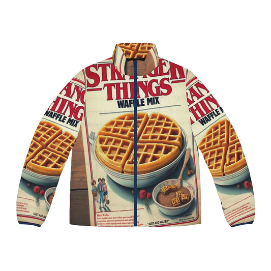 Waffle Mix Puffer Jacket, Stranger Things-inspired winter outerwear