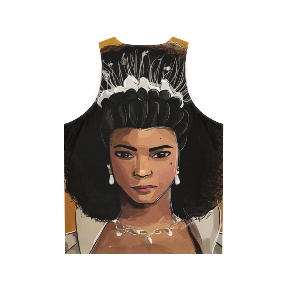 Queen Charlotte Bridgerton Unisex Tank Top - Back