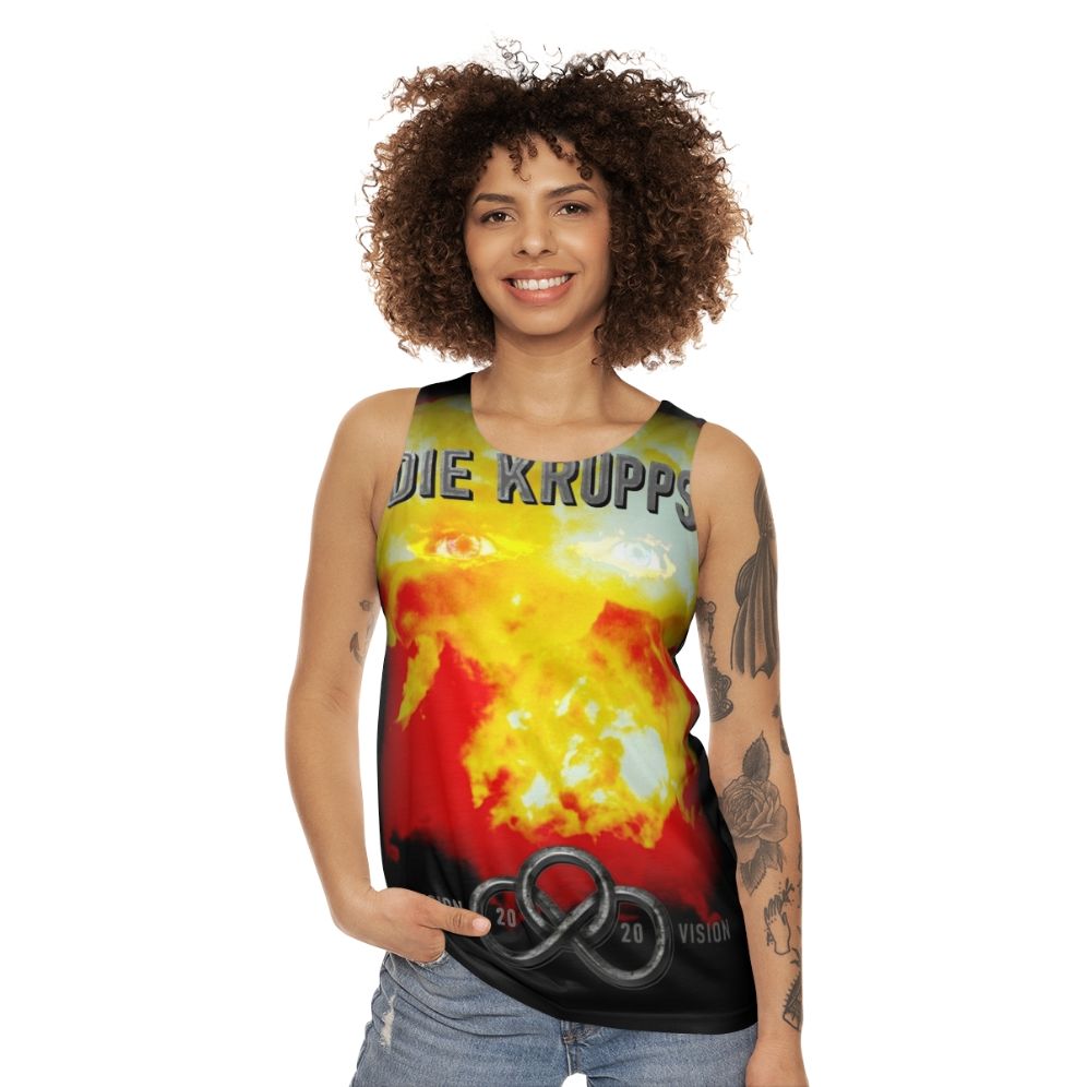 Die Krupps 20 20 Vision Unisex Tank Top - women