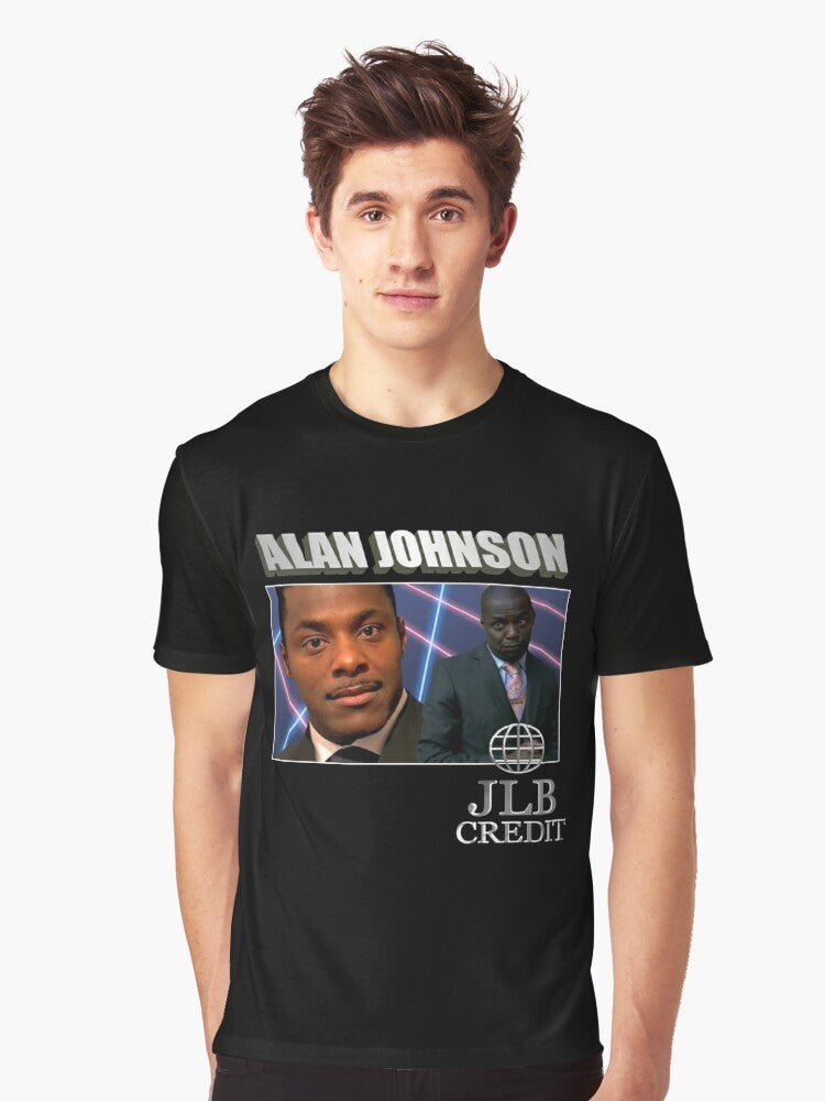 Peep Show Alan Johnson 90s Tribute Graphic T-Shirt - Men