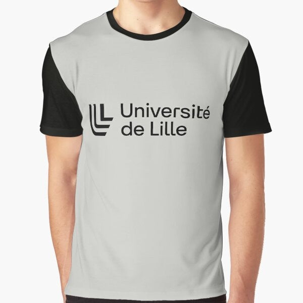 Université de Lille Graphic T-Shirt with university logo and text