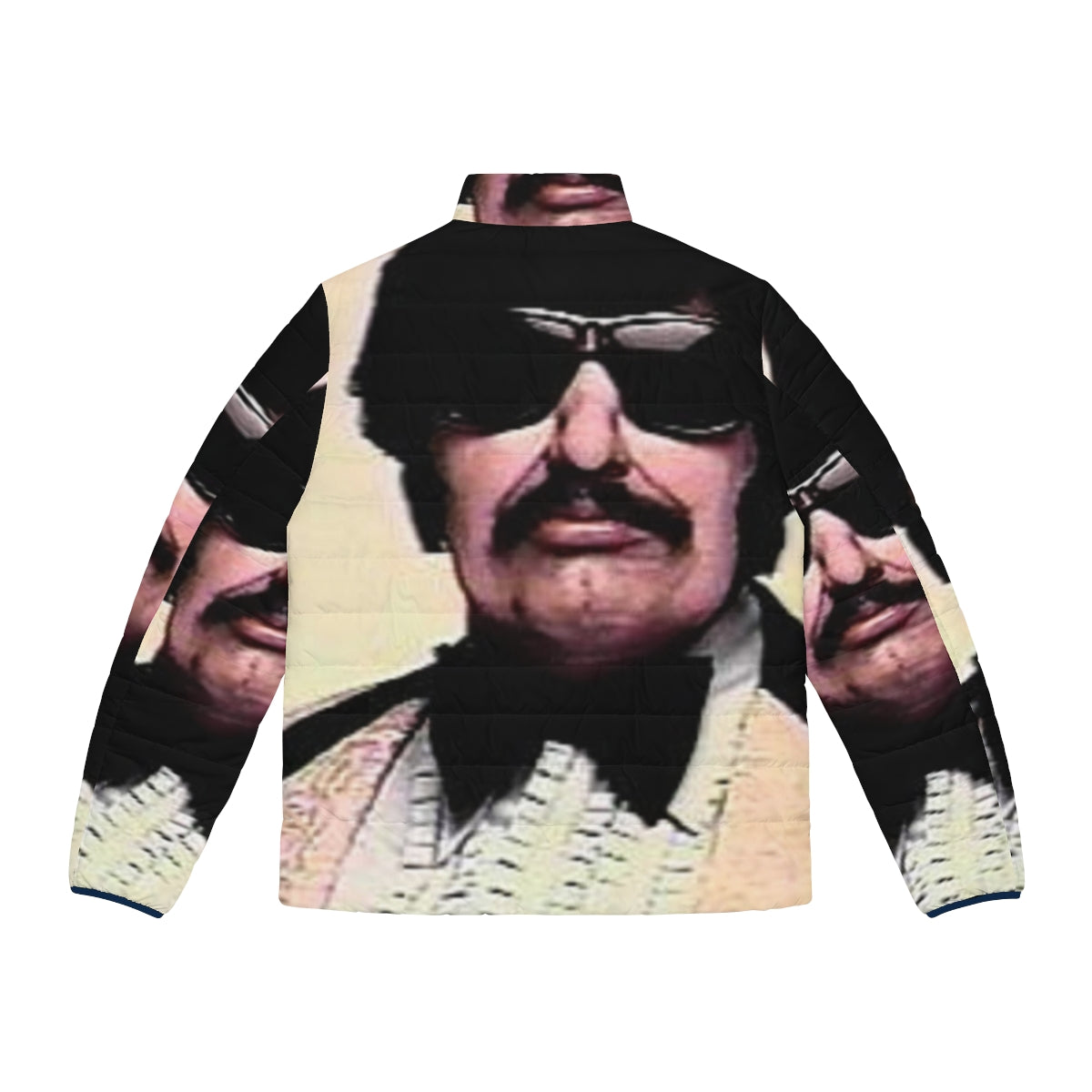 Tony Clifton Retro Puffer Jacket - Back