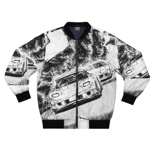 Initial D RX7 vs Supra V2 Bomber Jacket