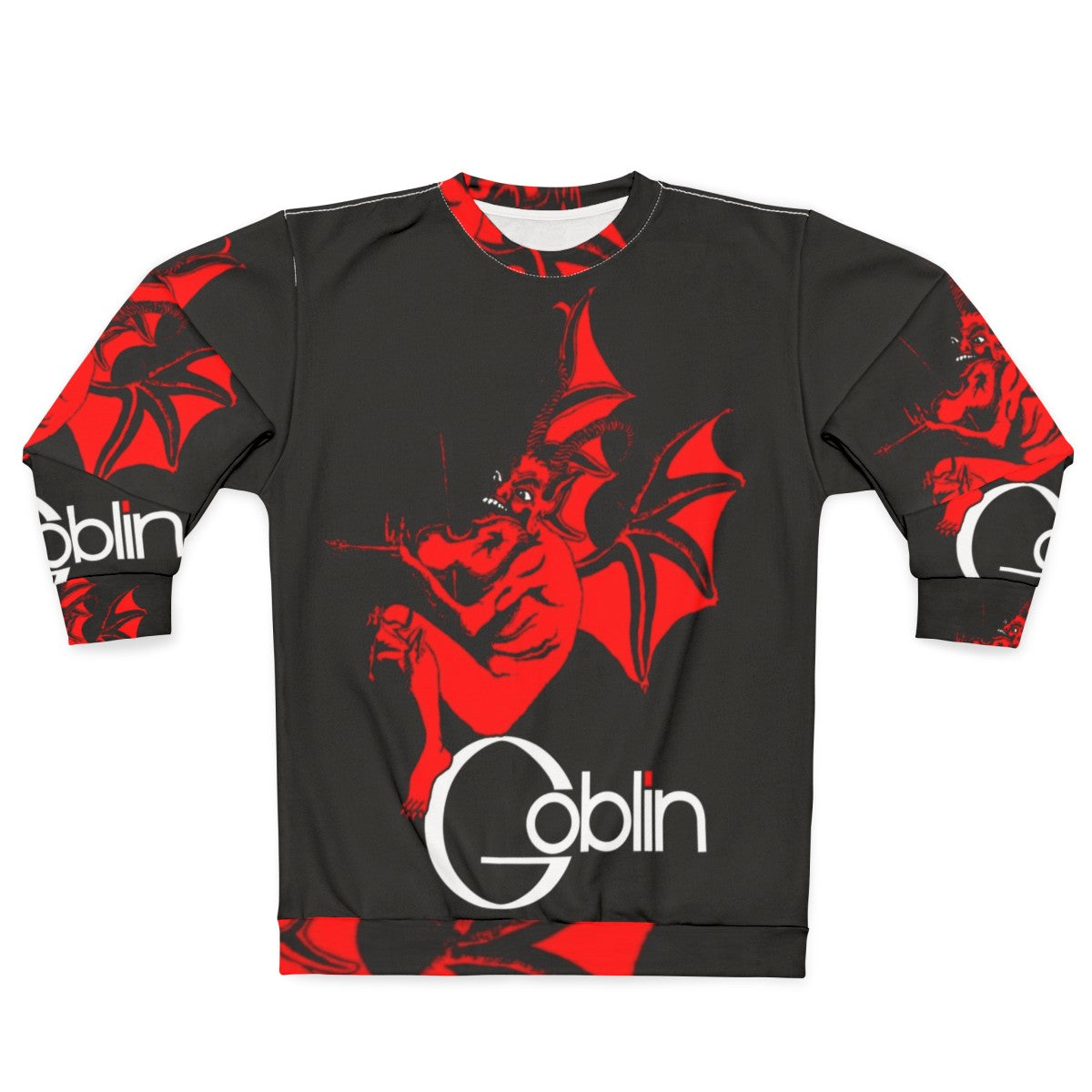 Goblin sweatshirt for fans of gothic and fantasy style