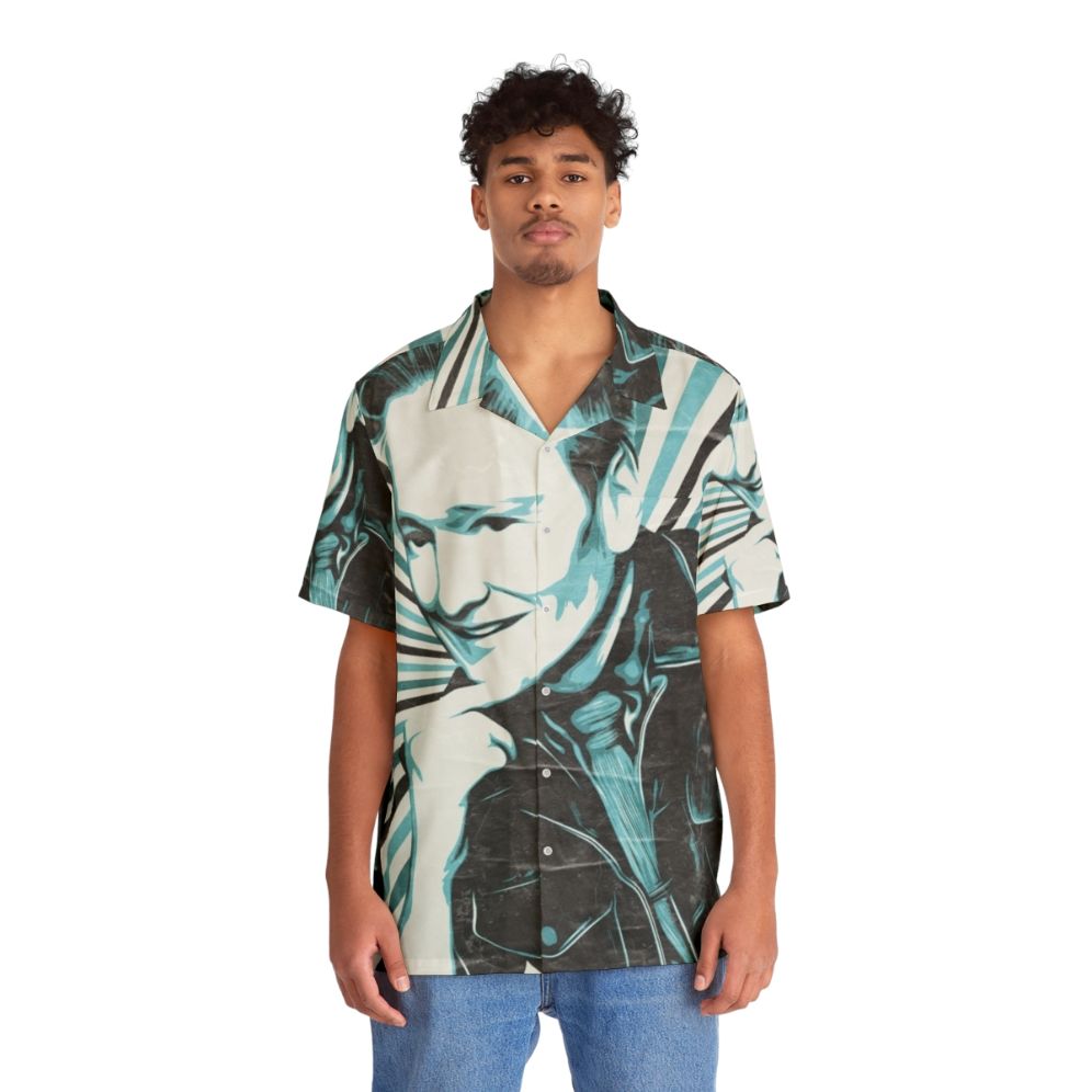 Conan O'Brien Vector Art Hawaiian Shirt - People Front