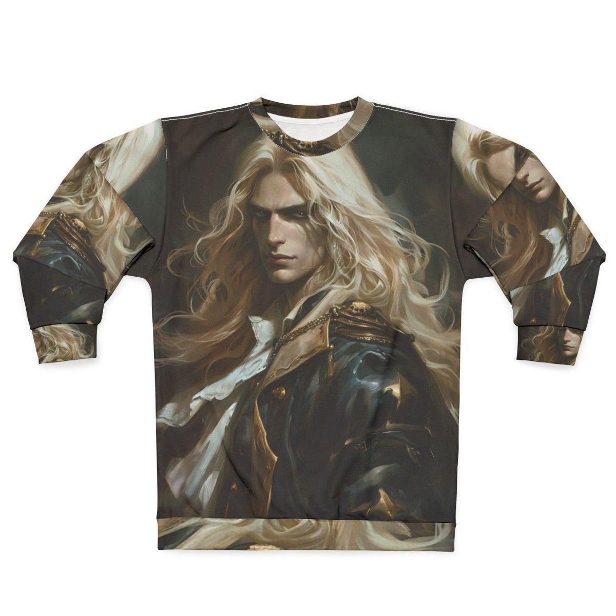 Alucard Castlevania Sweatshirt - Retro Gaming Apparel