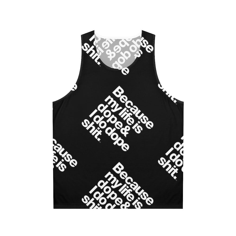 Kanye West "My Life is Dope" Unisex Tank Top