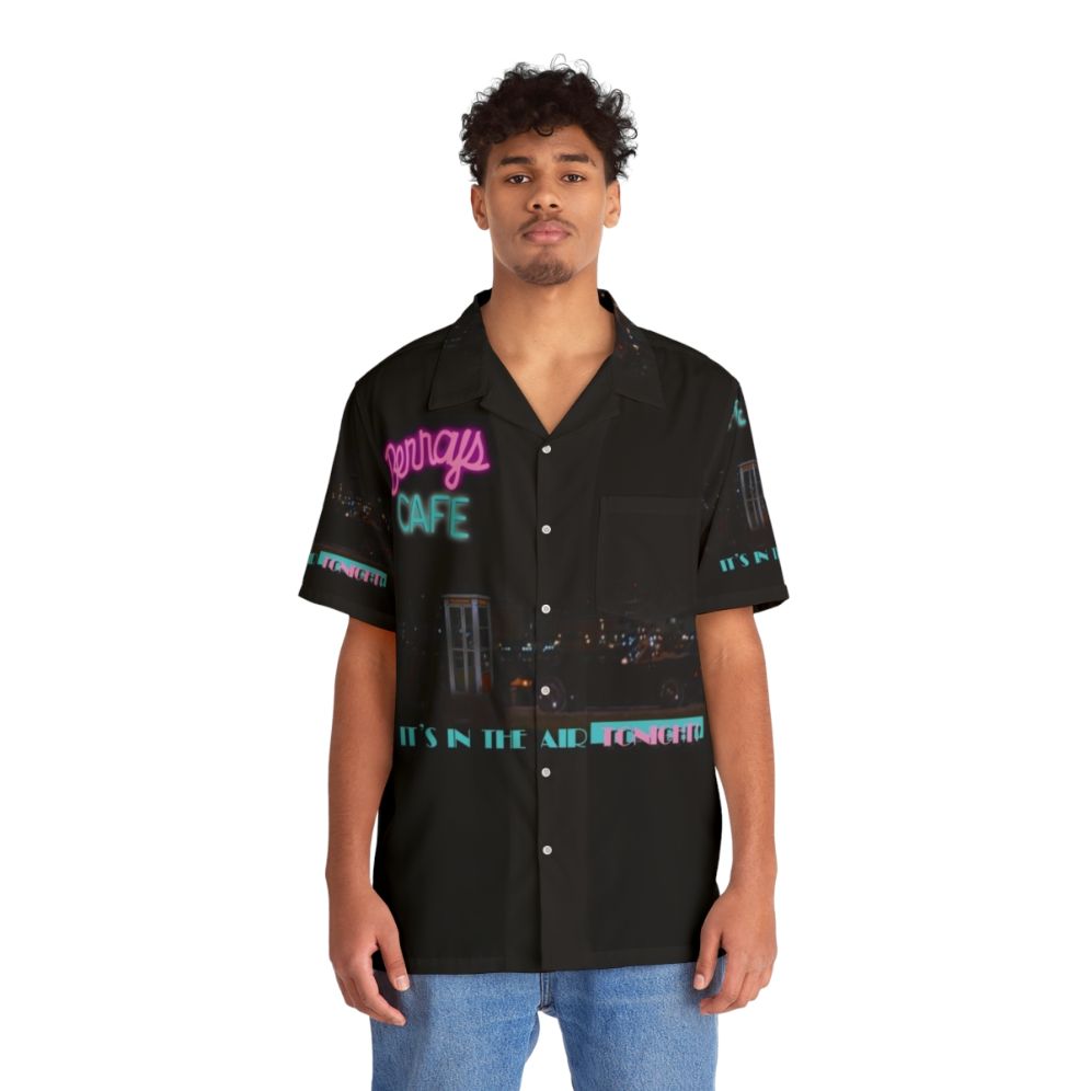 Miami Vice Crockett's Call 80s Hawaiian Shirt - People Front