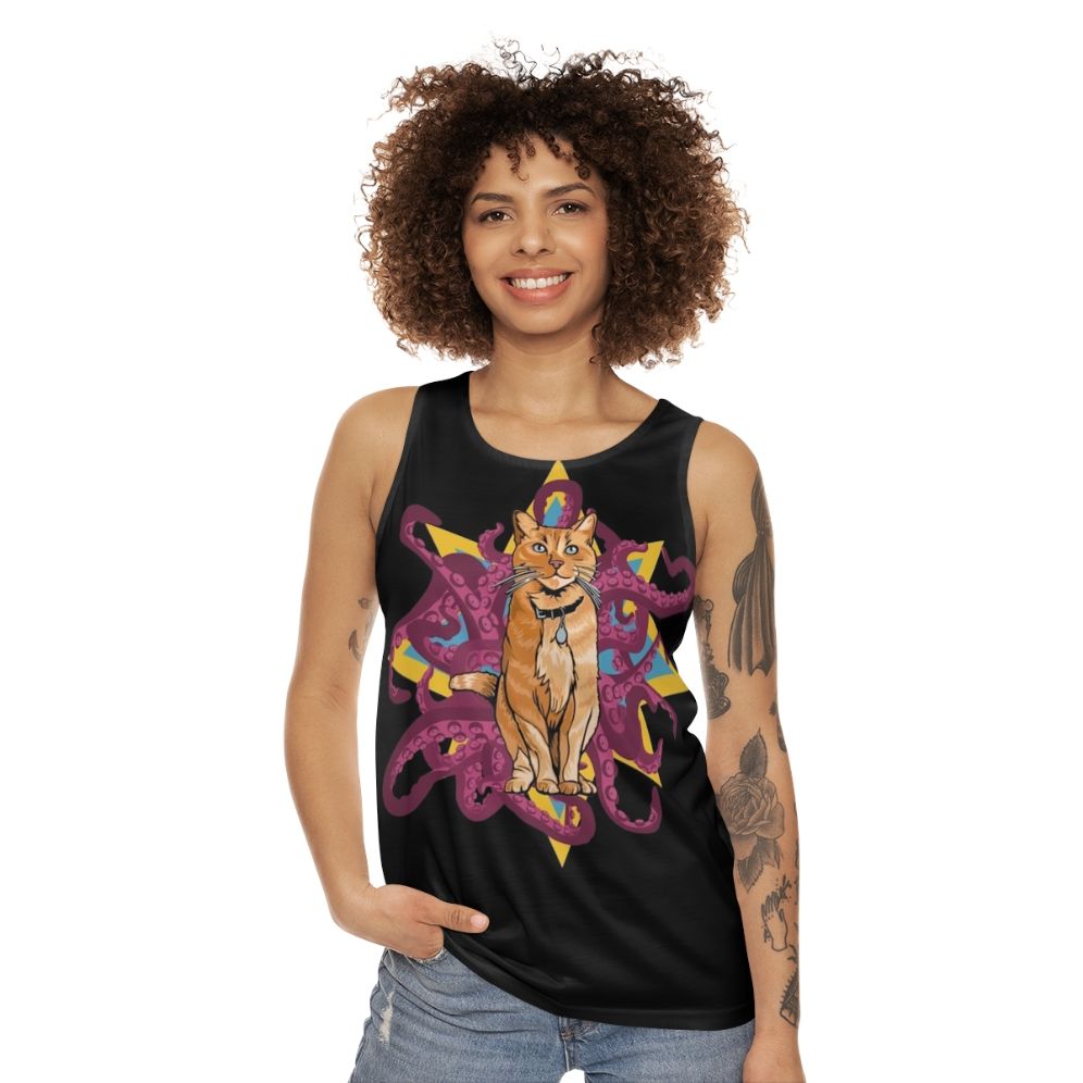 Goose Flerken Cat Tentacles Unisex Marvel Tank Top - women